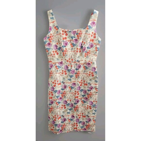 Ann Taylor Multicolor Floral Mini Dress - Picture 1 of 11